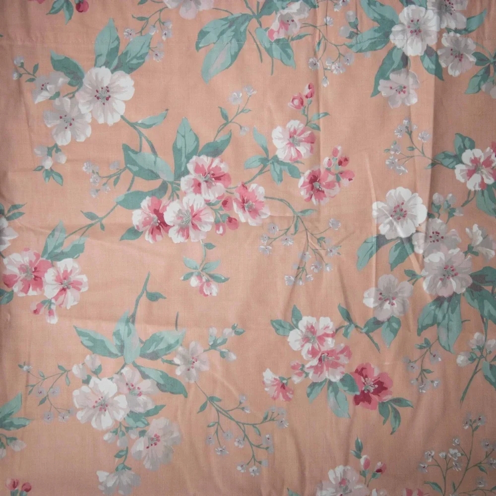 Set of 2 Curtain Panels | Floral Handmade Cottagecore